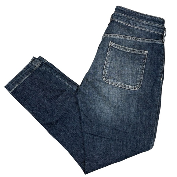 Pilcro and the Letterpress Utility High-Rise Slim Straight Button Fly Jeans - Picture 8 of 10